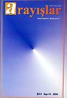 Sayı:16 Yıl:2006 Arayışlar İnsan Bilimleri Araştırmaları