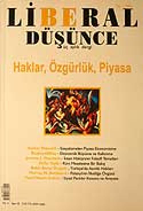 Sayı: 43 Yaz 2006 / Liberal Düşünce Üç Aylık Dergi