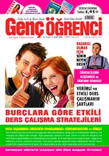 Genç Öğrenci Aylık Eğitim ve Öğrenci Dergisi Yıl:2 Sayı:13 Mart 2008