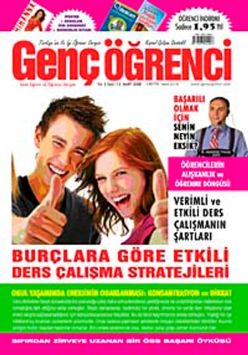 Genç Öğrenci Aylık Eğitim ve Öğrenci Dergisi Yıl:2 Sayı:13 Mart 2008