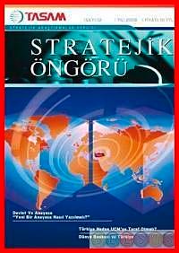 Stratejik Öngörü Dergisi Sayı: 12 Haziran 2008
