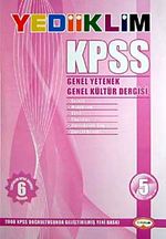 KPSS Genel Yetenek-Genel Kültür Dergisi-5
