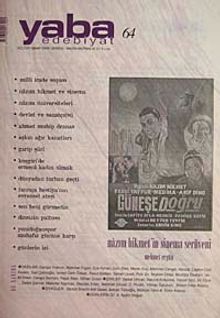 Yaba Edebiyat Sayı: 64 Mayıs-Haziran 2010