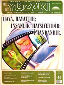 Yüzakı Aylık Edebiyat, Kültür, Sanat, Tarih ve Toplum Dergisi/Sayı:64 Haziran 2010
