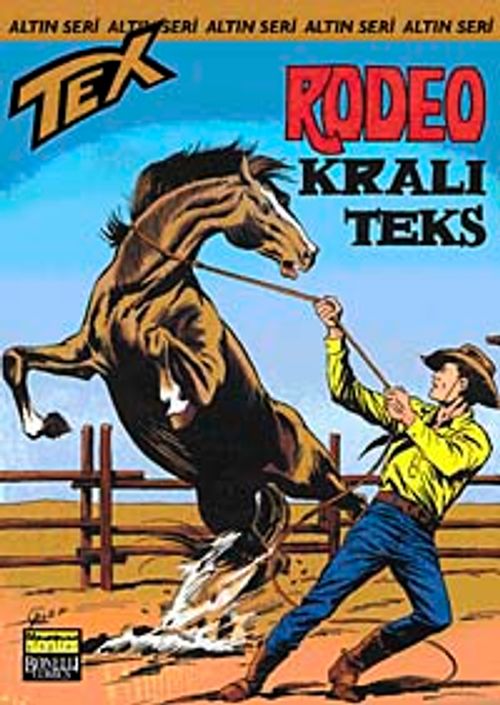 Altın Tex Sayı:84 Rodeo Kralı Teks