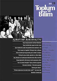 Toplum ve Bilim Sayı 118