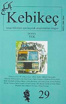 Sayı:29/2010-Kebikeç-İnsan Bilimleri İçin Kaynak Araştırmaları Dergisi