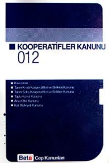 Kooperatifler Kanunu / Cep Kanunu 012