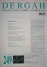 Dergah Edebiyat Sanat Kültür Dergisi Sayı:249 Kasım 2010