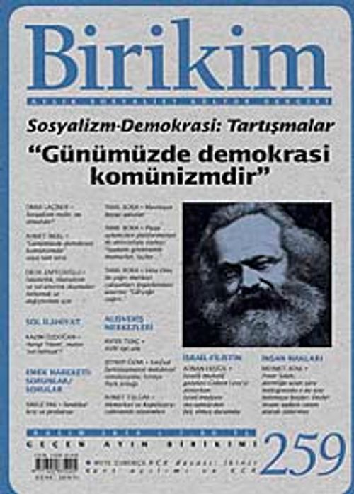 Birikim / Sayı:259  Yıl: 2010 / Aylık Sosyalist Kültür Dergisi