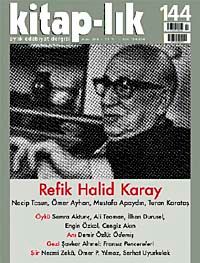 Kitap-lık Sayı:144 Refik Halid Karay