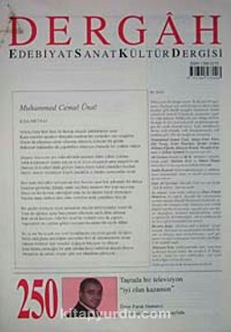 Dergah Edebiyat Sanat Kültür Dergisi Sayı:250 Aralık 2010