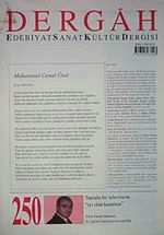 Dergah Edebiyat Sanat Kültür Dergisi Sayı:250 Aralık 2010