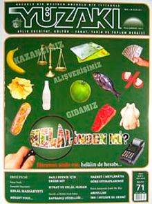 Yüzakı Aylık Edebiyat, Kültür, Sanat, Tarih ve Toplum Dergisi/Sayı:71 Ocak  2011