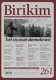 Birikim / Sayı:261  Yıl: 2011 / Aylık Sosyalist Kültür Dergisi