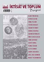 İktisat ve Toplum Dergisi Sayı:1 Yıl:2010