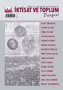 İktisat ve Toplum Dergisi Sayı:1 Yıl:2010