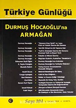 Türkiye Günlüğü Üç Aylık Fikir ve Kültür Dergisi Sayı:104 Karagüz 2010