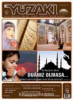 Yüzakı Aylık Edebiyat, Kültür, Sanat, Tarih ve Toplum Dergisi/Sayı:72 Şubat 2011