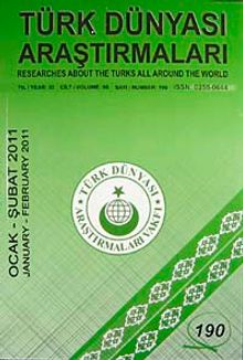 Türk Dünyası Araştırmaları Vakfı Tarih Dergisi Ocak - Şubat 2011