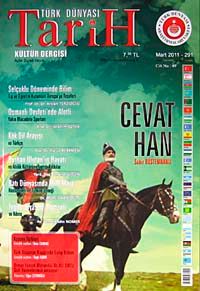 Türk Dünyası Araştırmaları Vakfı Tarih Dergisi Mart 2011 / Sayı:291