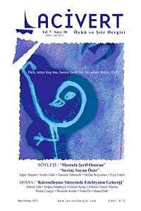 Lacivert Öykü ve Şiir Dergisi Yıl:7 Sayı:38 Mart-Nisan 2011