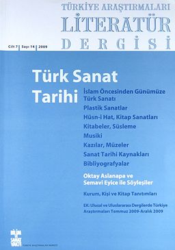 Türkiye Araştırmaları Literatür Dergisi  Güz 2009 (Cilt 7 Sayı:14)