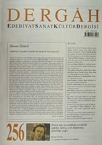 Dergah Edebiyat Sanat Kültür Dergisi Sayı:256 Haziran 2011
