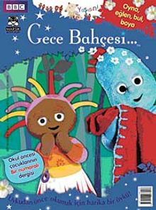 Gece Bahçesi Dergi Oyna-Eğlen-Bul Boya Sayı: 1 Temmuz 2011