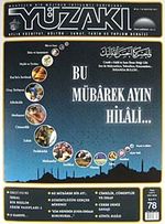 Yüzakı Aylık Edebiyat, Kültür, Sanat, Tarih ve Toplum Dergisi/Sayı:78 Ağustos 2011