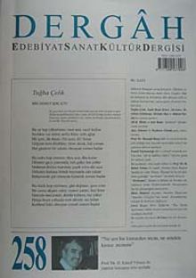Dergah Edebiyat Sanat Kültür Dergisi Sayı:258 Ağustos 2011