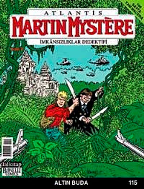 Martin Mystere Sayı 115 Altın Buda