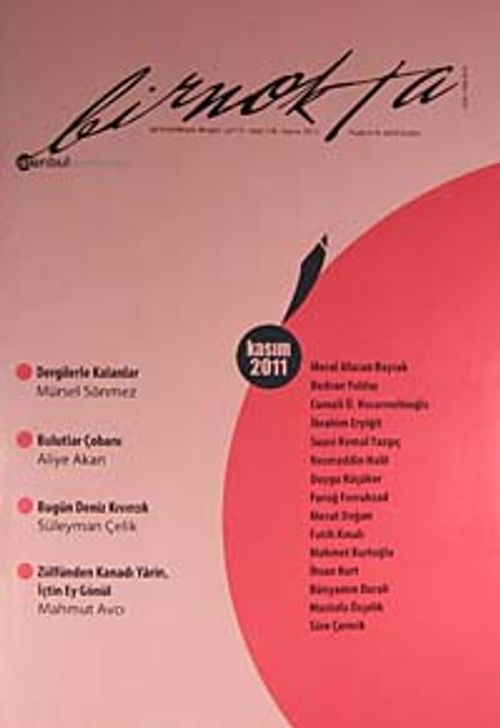Bir Nokta / Aylık Edebiyat Dergisi / Yıl: 11 / Sayı:118 Kasım 2011
