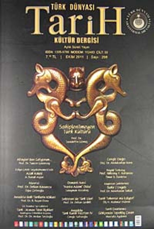 Türk Dünyası Araştırmaları Vakfı Tarih Dergisi Ekim  2011 / Sayı:298