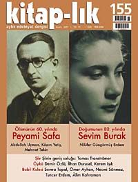 Kitap-lık Sayı:155 Aralık 2011 Sevim Burak, Peyami Safa ve Tarnströmer