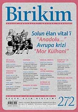 Birikim / Sayı:272 Yıl: 2011 / Aylık Sosyalist Kültür Dergisi