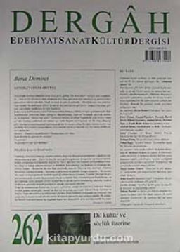Dergah Edebiyat Sanat Kültür Dergisi Sayı:262 Aralık 2011
