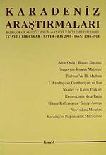 Karadeniz Araştırmaları Sayı:4 Kış 2005