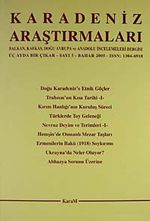 Karadeniz Araştırmaları Sayı:5 Bahar 2005