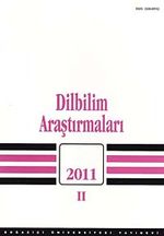 Dilbilim Araştırmaları 2011 / 2