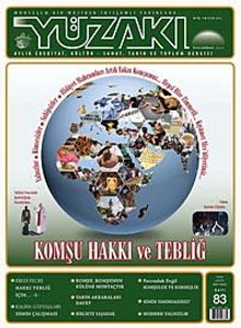 Yüzakı Aylık Edebiyat, Kültür, Sanat, Tarih ve Toplum Dergisi/Sayı:83 Ocak 2012