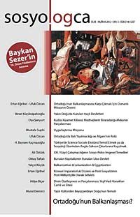 Sosyologca Dergisi Sayı:3 Ocak-Haziran 2012
