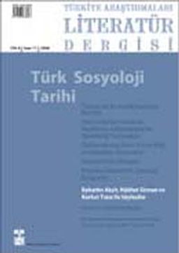 Türkiye Araştırmaları Literatür Dergisi 2008 cilt 6 Sayı: 11