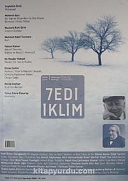 Sayı :262 Ocak 2012 Kültür Sanat Medeniyet Edebiyat Dergisi