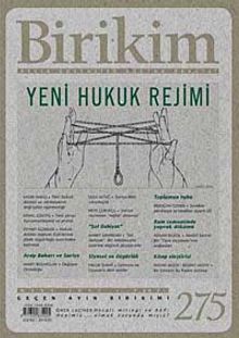 Birikim / Sayı:275 Yıl: 2012 / Aylık Sosyalist Kültür Dergisi