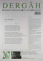 Dergah Edebiyat Sanat Kültür Dergisi Sayı:267 Mayıs 2012