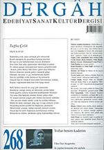 Dergah Edebiyat Sanat Kültür Dergisi Sayı:268 Haziran 2012