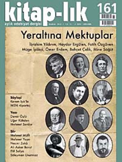 Kitap-lık Sayı:161 Haziran 2012 Yeraltına Mektuplar