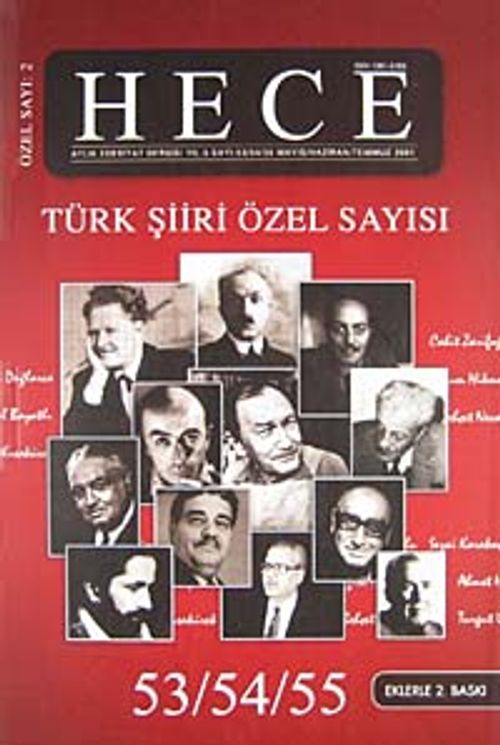 Türk Şiiri Özel Sayısı 53-54-55 (Karton Kapak)