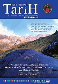 Türk Dünyası Araştırmaları Vakfı Tarih Dergisi Mayıs 2012 / Sayı:305